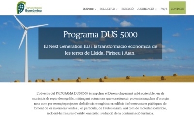 El Patronat de Promoció Econòmica estrena el nou espai web DUS 5000, una eina de suport als municipis